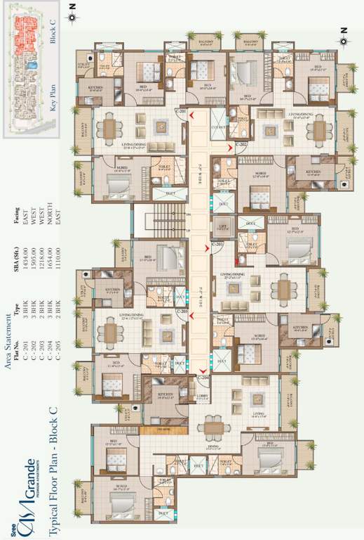 Images for Cluster Plan of Sree Properties Casa Grande