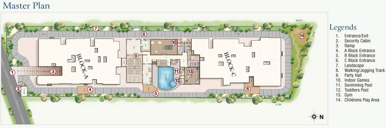 Images for Master Plan of Sree Properties Casa Grande