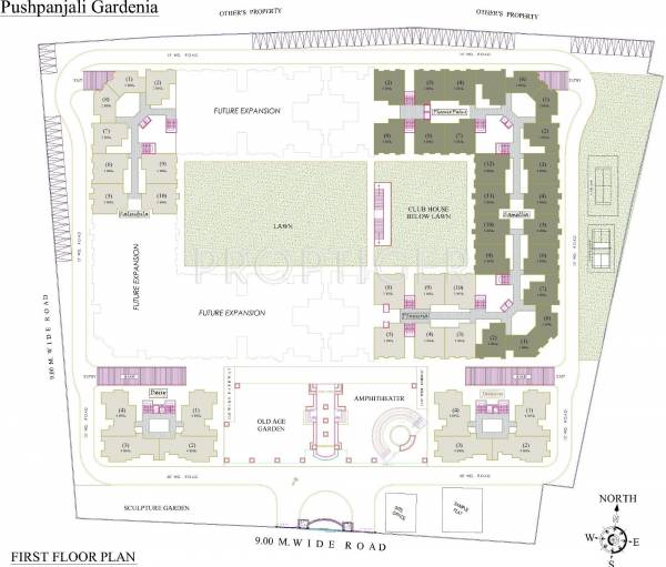 Images for Cluster Plan of Pushpanjali Gardenia Images for Cluster Plan of Pushpanjali Gardenia