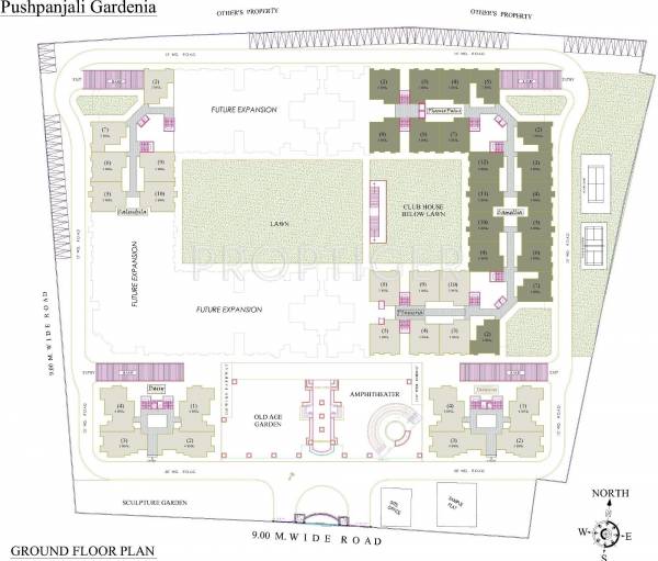 Images for Cluster Plan of Pushpanjali Gardenia Images for Cluster Plan of Pushpanjali Gardenia
