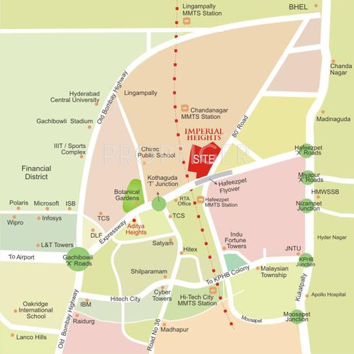  imperial-heights Images for Location Plan of Aditya Imperial Heights