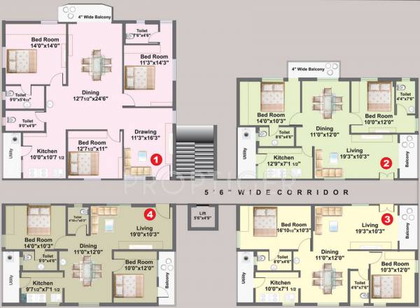 Images for Cluster Plan of Gauthami Seetha Heaven