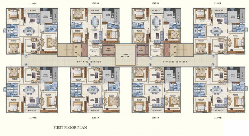 Images for Cluster Plan of Aditya Heights