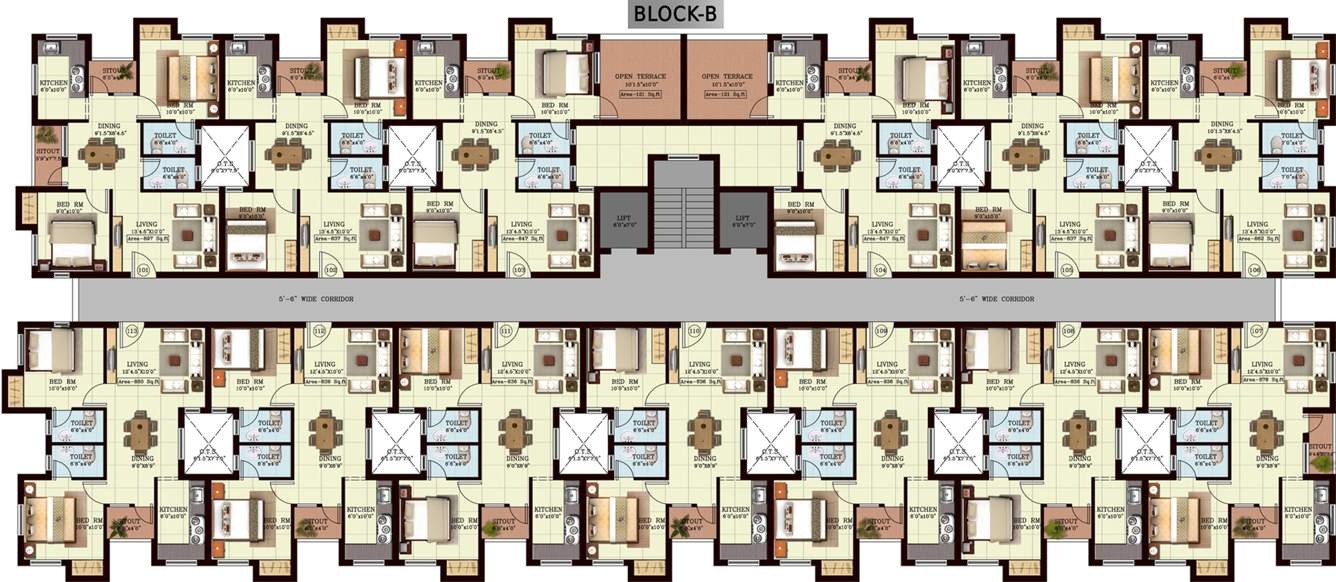  century court Images for Cluster Plan of Vijay Raja Century Court
