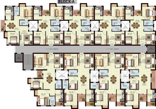  century-court Images for Cluster Plan of Vijay Raja Century Court