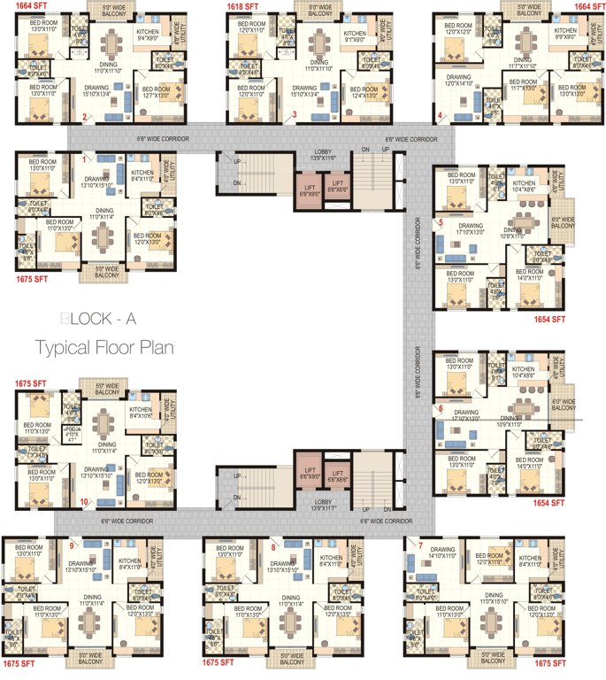 Images for Cluster Plan of Sri Aditya Wiiz Lagoon