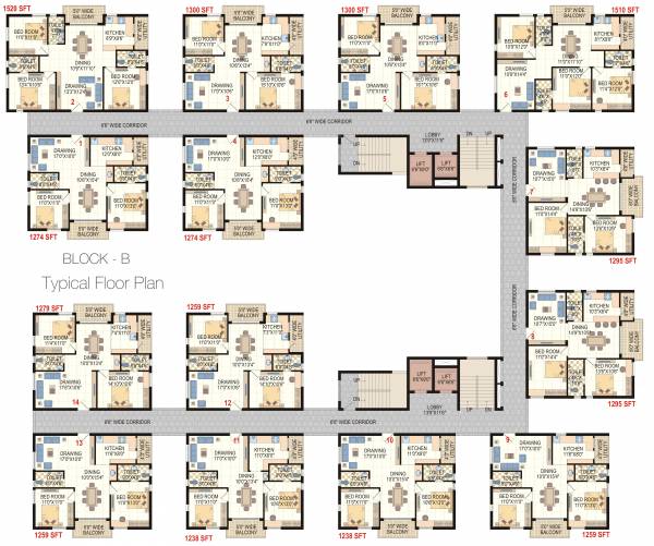 Images for Cluster Plan of Sri Aditya Wiiz Lagoon