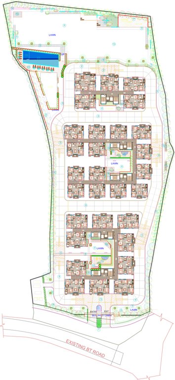 Images for Layout Plan of Sri Aditya Wiiz Lagoon