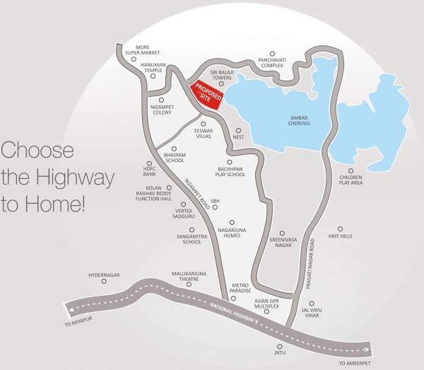 Images for Location Plan of Sri Aditya Wiiz Lagoon