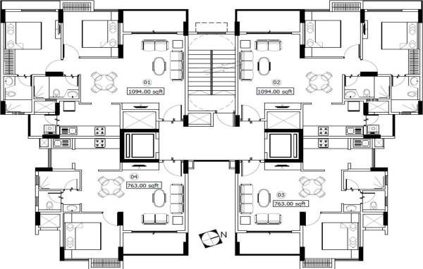 Images for Cluster Plan of Goyal Footprints