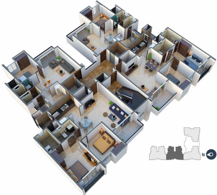 Images for Cluster Plan of Goyal Footprints