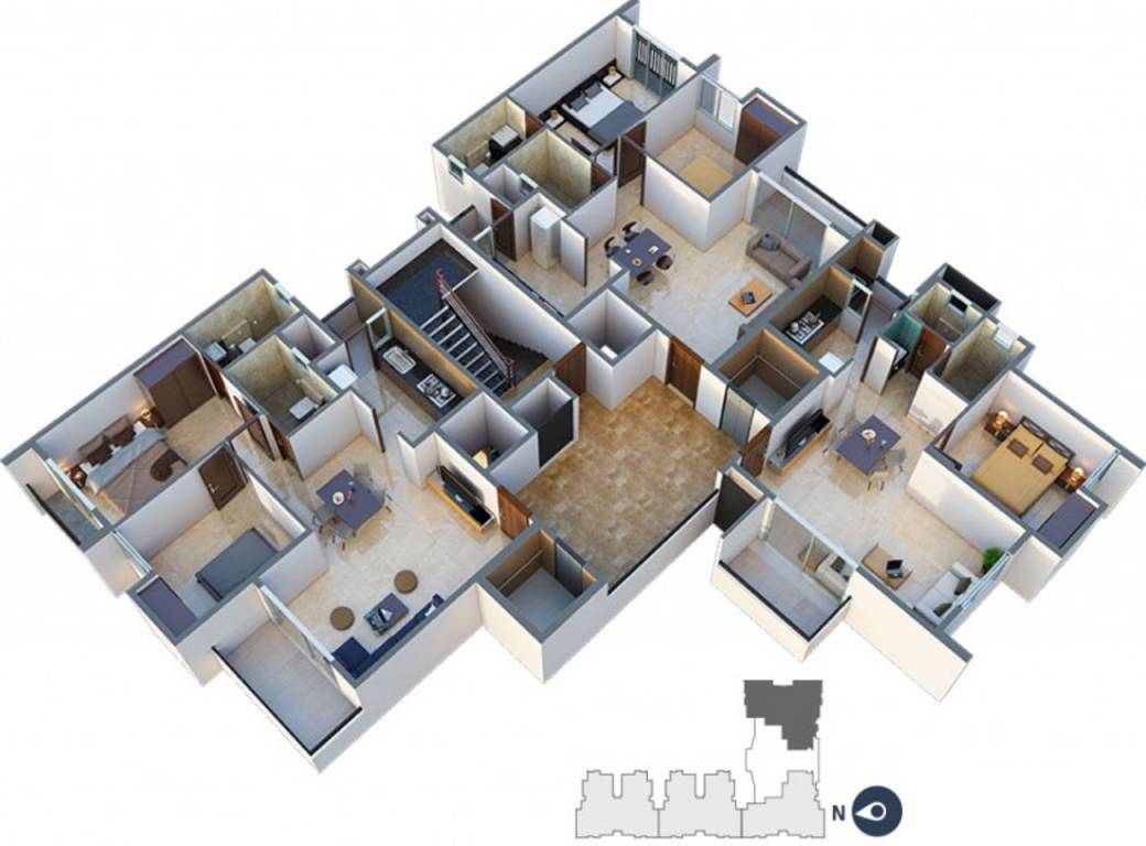 Images for Cluster Plan of Goyal Footprints