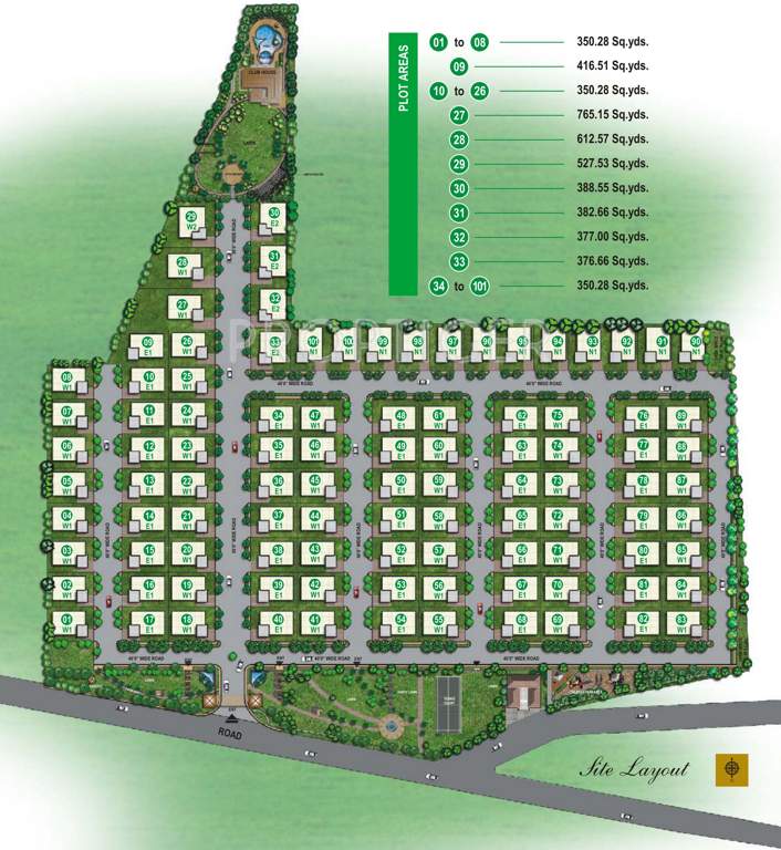  villa grande Images for Layout Plan of Aditya Villa Grande