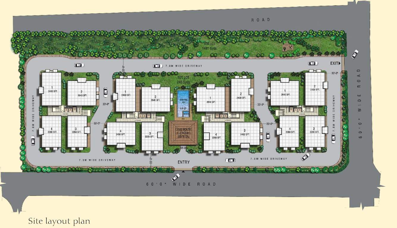 Images for Layout Plan of Aditya Ocean Heights
