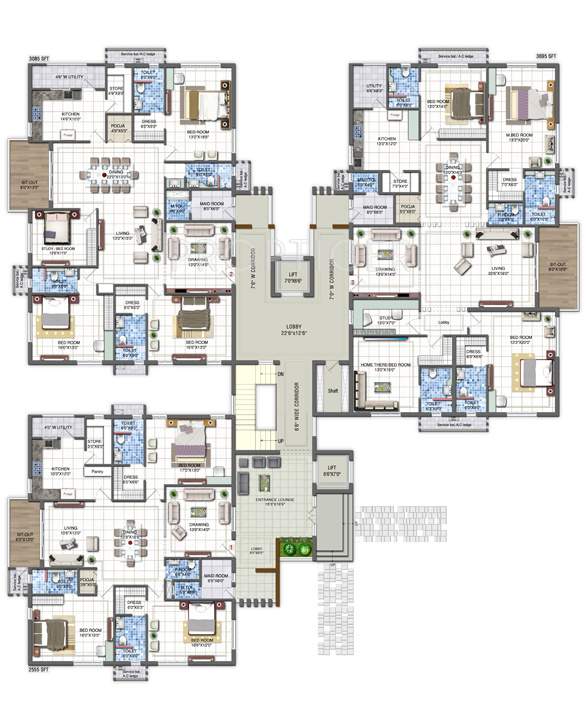  sumanjali Images for Cluster Plan of Trend Sumanjali