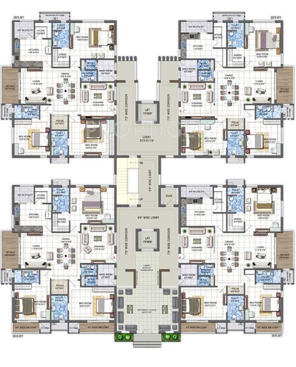  sumanjali Images for Cluster Plan of Trend Sumanjali
