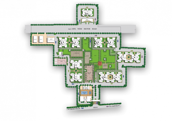 Master Plan greens Master Plan