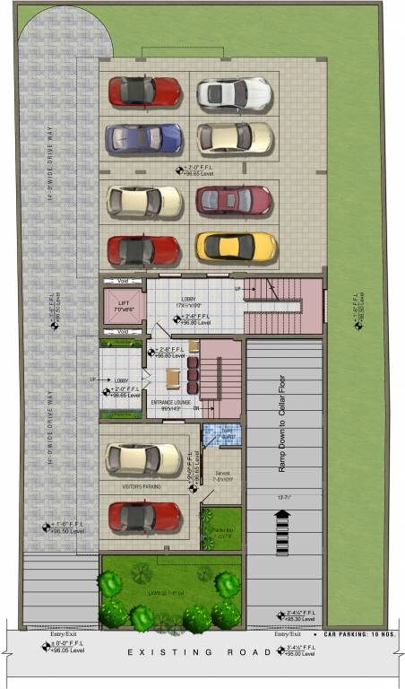 Images for Cluster Plan of Sri Anisha Pride