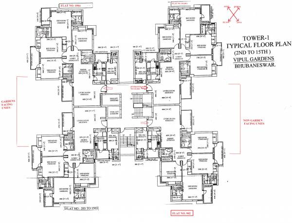 Images for Cluster Plan of Vipul Gardens