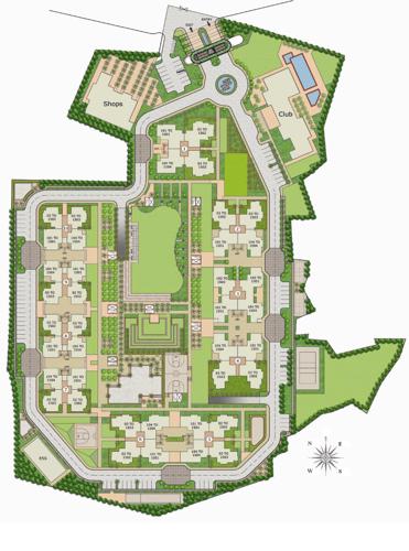  gardens Images for Layout Plan of Vipul Gardens