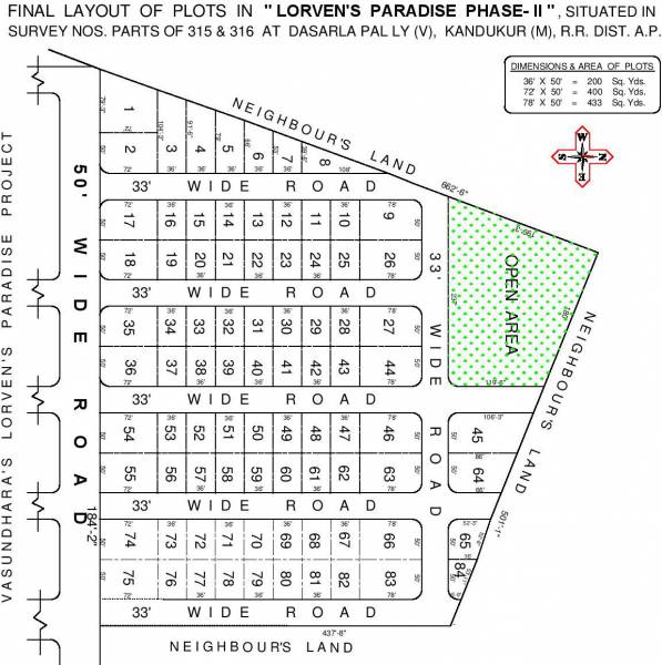 Images for Layout Plan of Vasundhara Lorvens Paradise