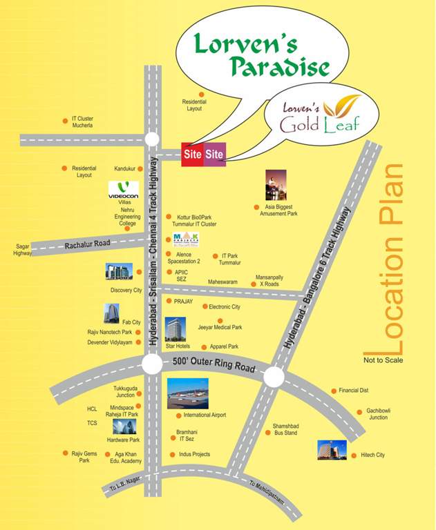 Images for Location Plan of Vasundhara Lorvens Paradise
