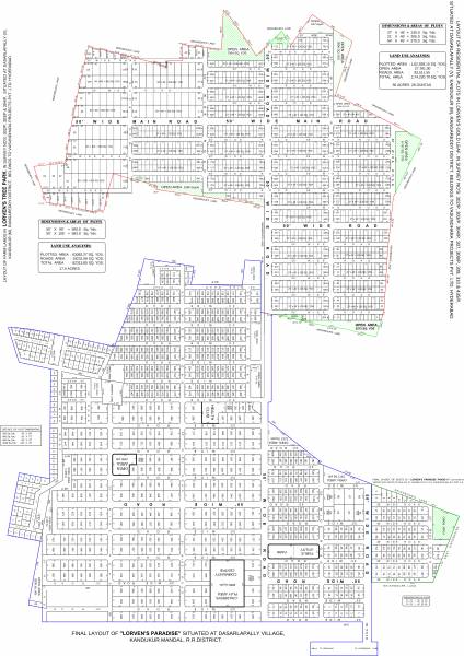Images for Master Plan of Vasundhara Lorvens Paradise