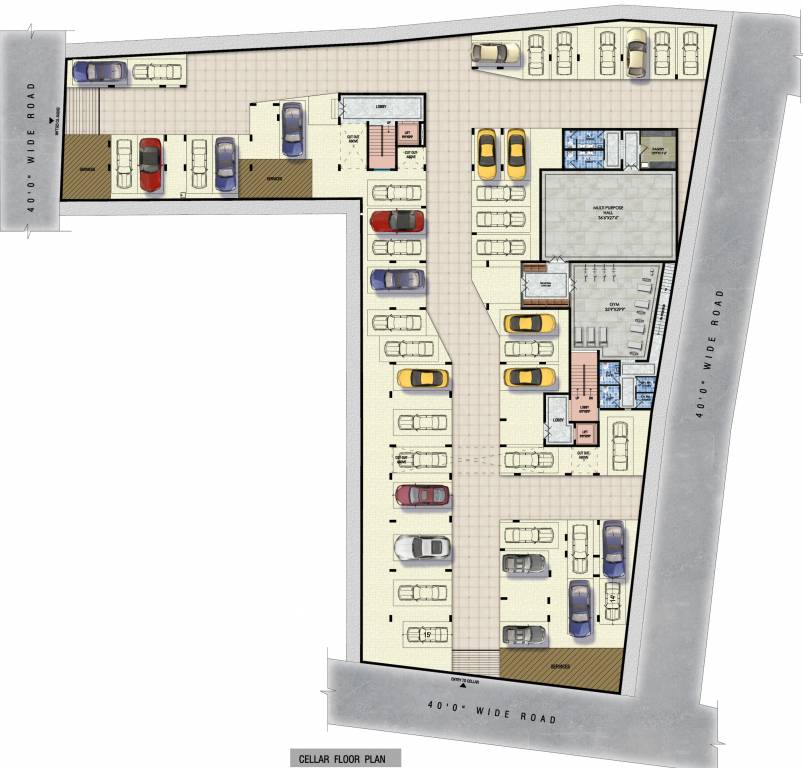Images for Cluster Plan of Sri Fortune Exotica