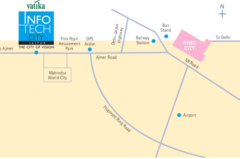  the park Location Plan