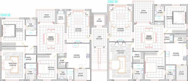 Images for Cluster Plan of Sri Fortune Fort
