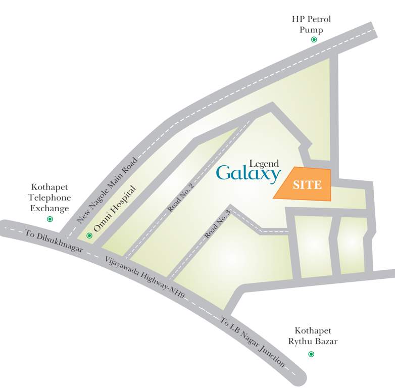 galaxy Images for Location Plan of Legend Galaxy