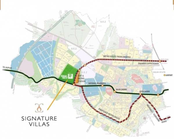  signature-villas Location Plan