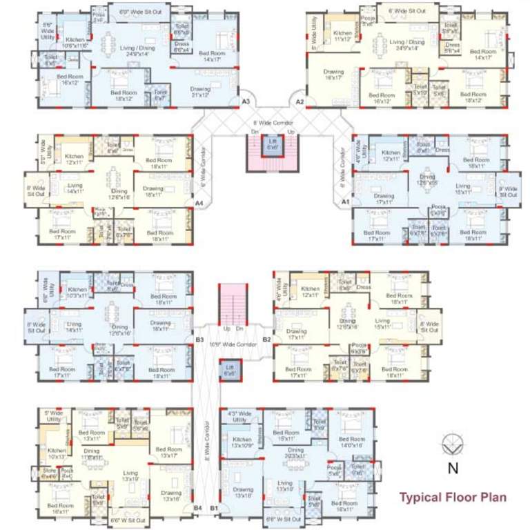 Images for Cluster Plan of Sri Windsor