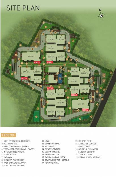  fortune-prime Images for Site Plan of DSR Fortune Prime