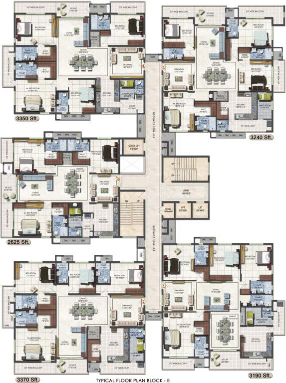  fortune prime Images for Cluster Plan of DSR Fortune Prime