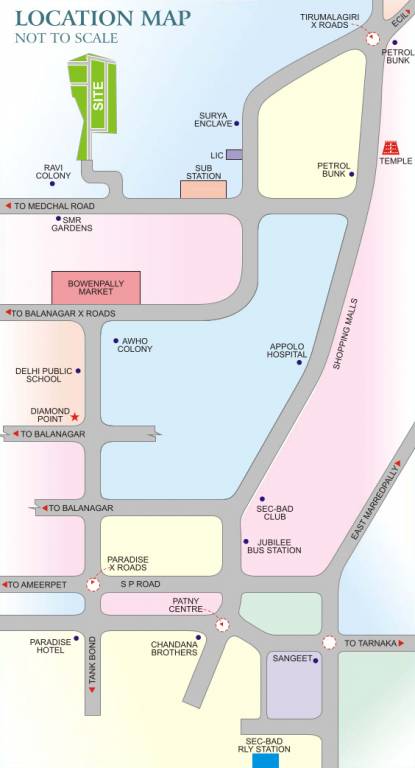 Images for Location Plan of Bhavya Alankrita Meadows