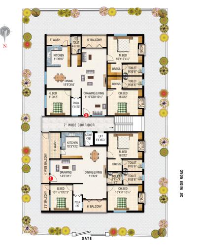  raaga Images for Cluster Plan of Eternal Raaga