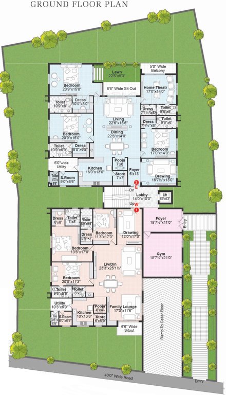  avalon Images for Cluster Plan of Sri Aditya Avalon