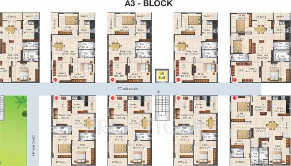 Images for Cluster Plan of Sai Raghavendra Panchajanya