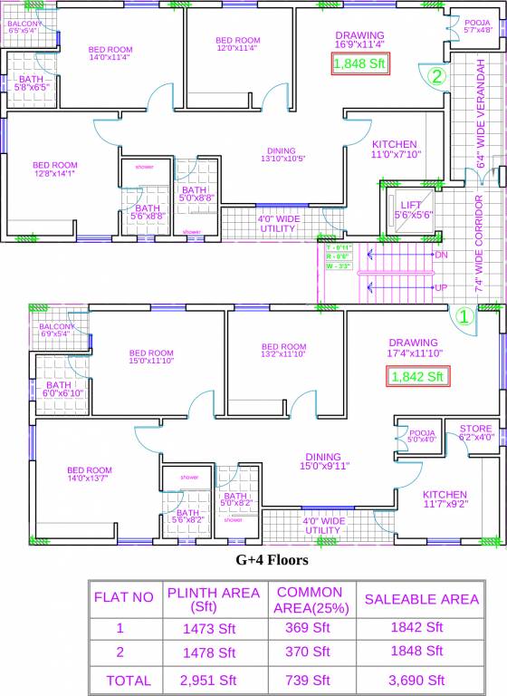 Images for Cluster Plan of Legend Crystal