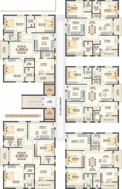 Images for Cluster Plan of Sri Aditya Splendour