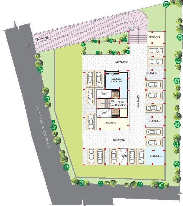 Images for Layout Plan of Sri Aditya Splendour