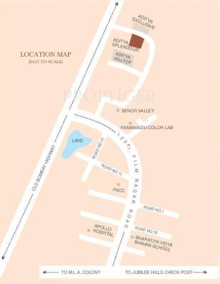 Images for Location Plan of Sri Aditya Splendour