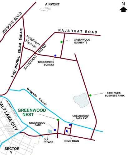 Images for Location Plan of Shrachi Greenwood Nest