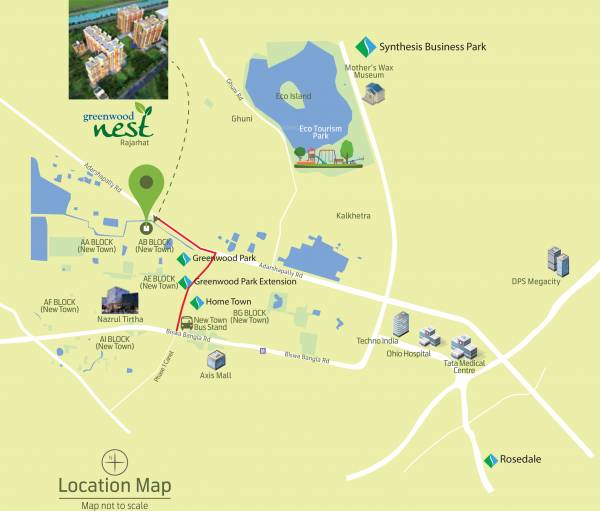 Images for Location Plan of Shrachi Greenwood Nest