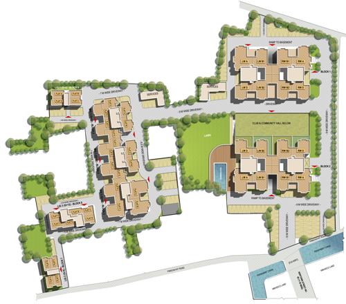 Images for Master Plan of Shrachi Greenwood Nest