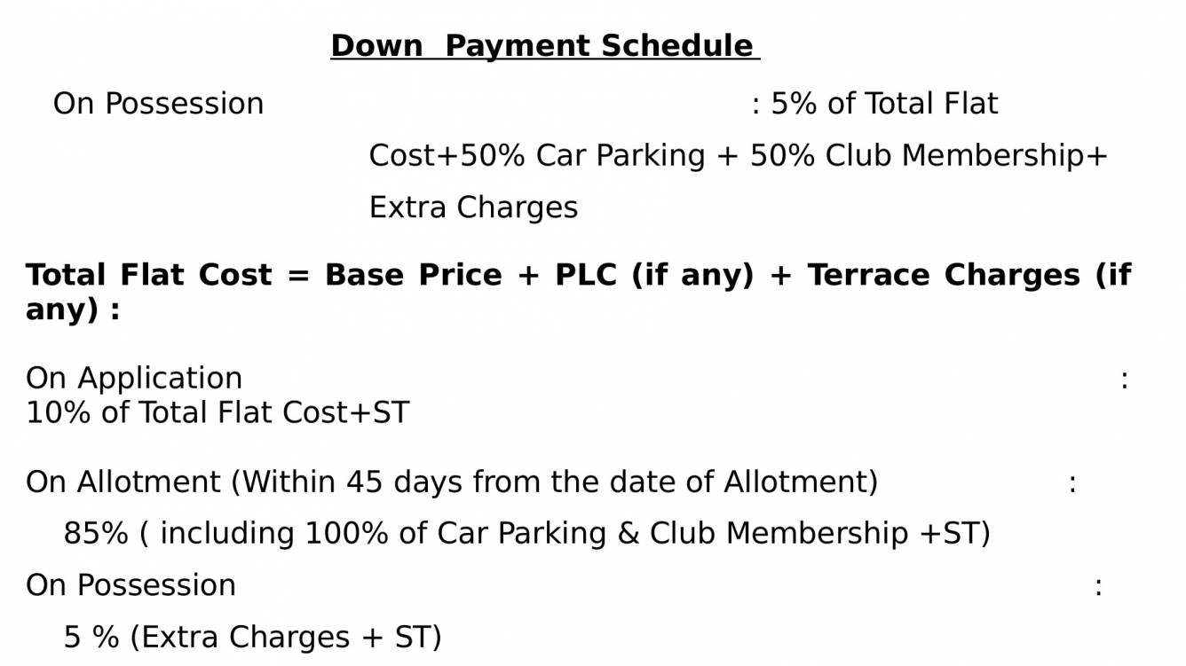 Images for Payment Plan of Shrachi Greenwood Nest Payment Plan