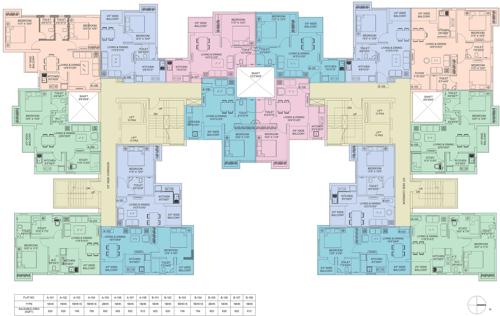  aangan Images for Cluster Plan of Siddha Aangan