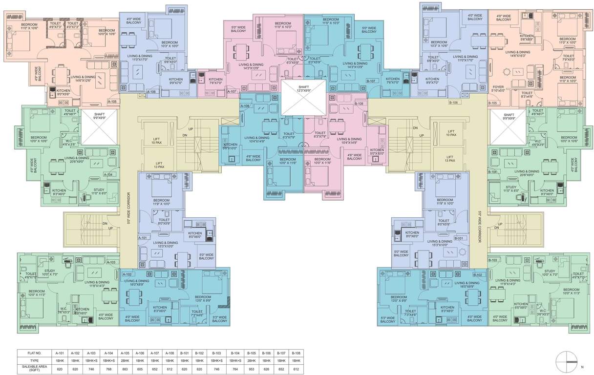 aangan Images for Cluster Plan of Siddha Aangan