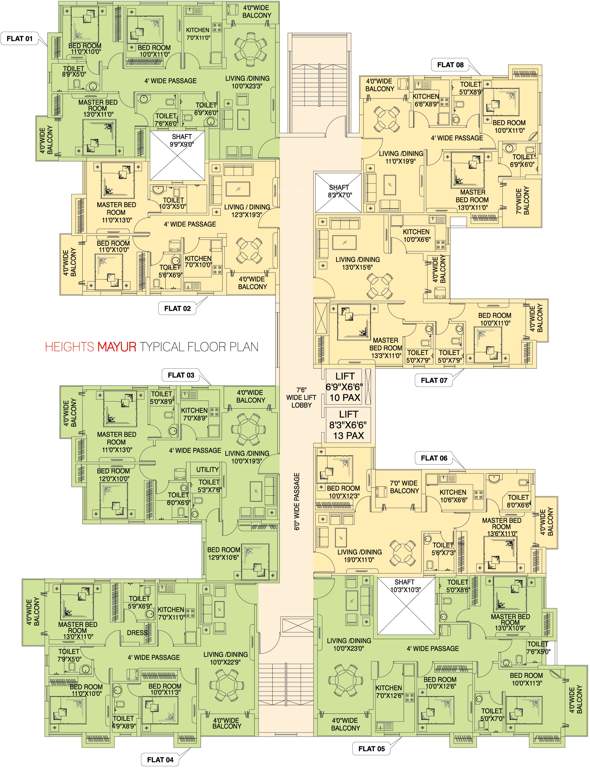 aangan Images for Cluster Plan of Siddha Aangan